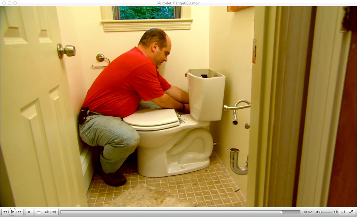 Tuvalet servisi ve tıkanıklık açma çalışmaları